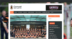 Desktop Screenshot of cornwall-rfu.org.uk